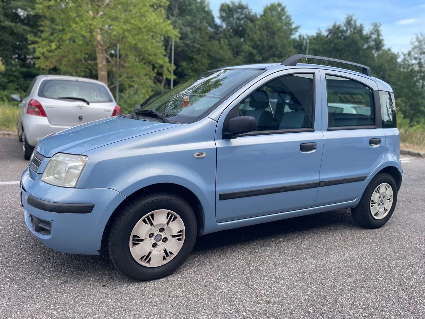 Fiat Panda azzurra GPL